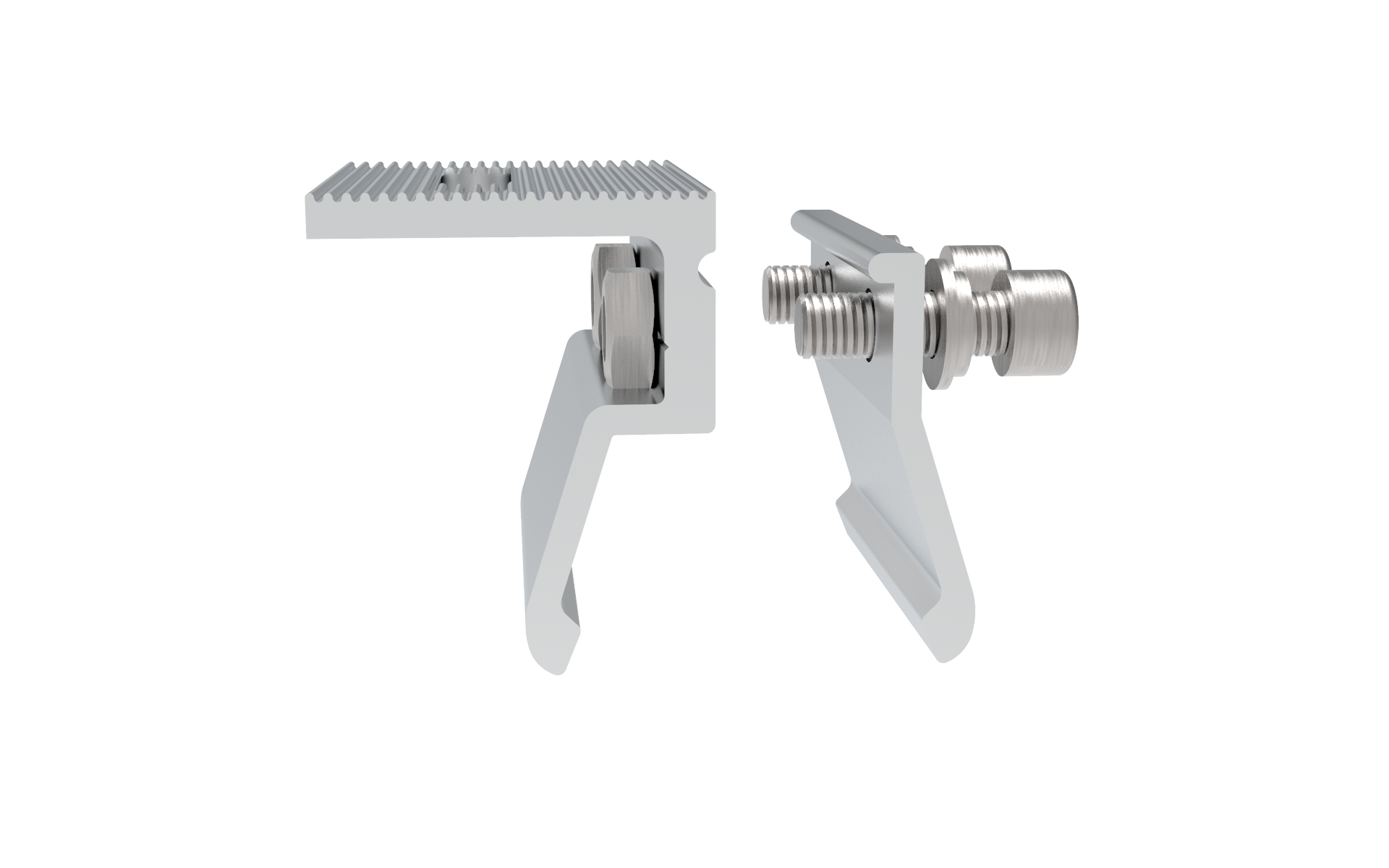 Special-Shaped Angle Flyback Roof Clamp