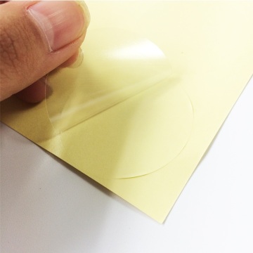 240 Pcs/lot Transparent Round Blank Sticker DIY Labels Gift Self-adhesive Adesivos Seal Packaging Label