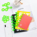 35mm 20PCS mushroom hole hand book binding buckle color disk buckle notebook binding ring loose-leaf button binding supplies