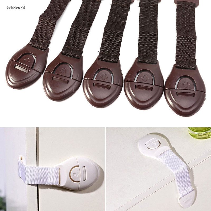 5pcs/lot Cabinet Door Drawers Refrigerator Toilet Safety Locks for Kids Baby
