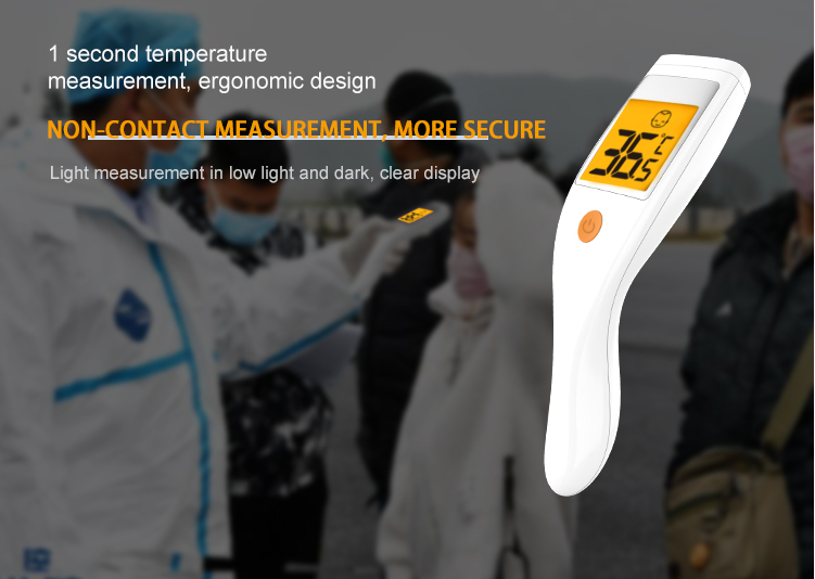 how to use a forehead thermometer gun
