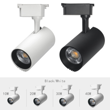 Hot 30W LED Track Lights Track Aluminum Spotlight Fixtures Fruit Shop Clothes Store Rail Lighting