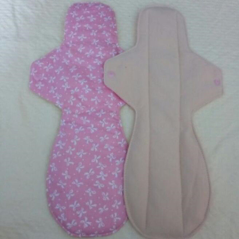 1 Pc 410mm Panty Liner Reusable Waterproof Cotton Material Menstrual Feminine Hygiene Product