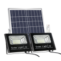 100w200w300w500w One solar Panel with Two solar FloodLights