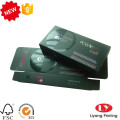 Cheap cosmetic paper packaging box with finishing