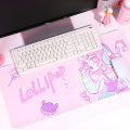 Cartoon Oversized Desk Pad Girls Computer Keyboard Pad Multifunction Learning Desk Pads Office Desk Decoration Mouse Pads