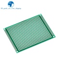 5PCS 6*8 6X8cm Double Side Prototype pcb Breadboard Universal Printed Circuit Board for Arduino 1.6mm 2.54mm Glass Fiber