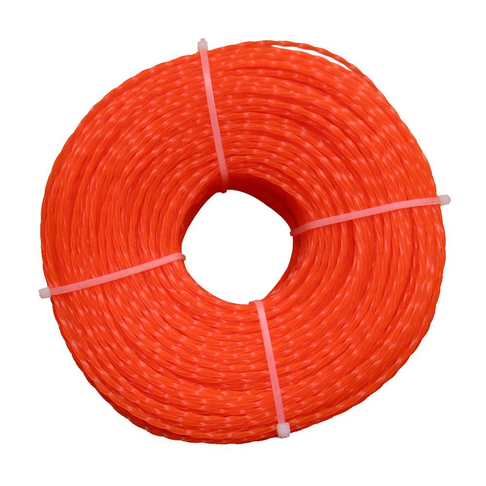3.0mm Super Quality Steel Nylon Grass Trimmer Line Serrated String Trimmer Line for Yard Weed Eater Brush Cutter Power Tools
