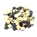 100Pcs Self-adhesive Cable Tie Base Since the glue type positioning Plastic Self Adhesive Cable Tie Mount Base Holder