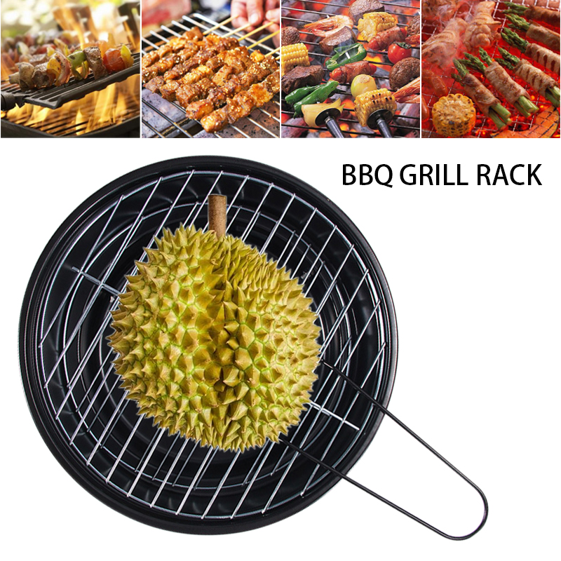 Foldable Charcoal BBQ Grill Mini BBQ Grill Tabletop Portable Outdoor Travel Patio Stove Cookware Barbecue With Carrying Bag