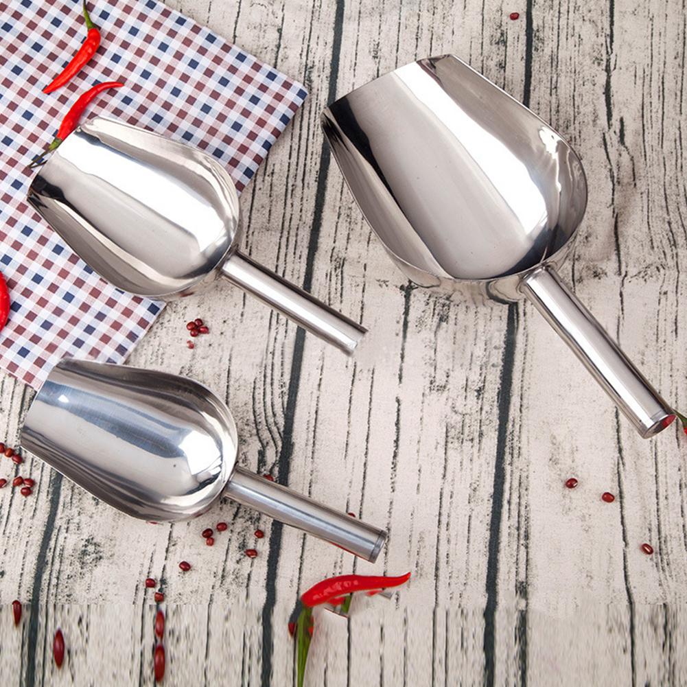 Multi-purpose Shovel Grain Food Shovel High Quality Stainless Steel Durable Ice Cream Sweets Buffet Candy Shovels Kitchen Tools