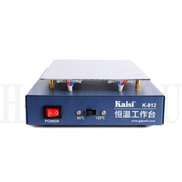 K-812 Kaisi 7 inch Thermostat Heating Plate LCD Screen Open Separator Desoldering Station For iPhone Samsung Phone Repair