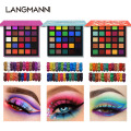 25 Colors Colorful Neon Eyeshadow Palette Matte Shimmer Glitter EyeShadow Pallete Shimmer and Shine Neon Pigments Powder Palette