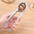 Multifunction Chestnut Clip Nut Cracker Opener Sheller Walnut Pliers Metal Cutte Walnut Clamp Multifunctional Nut Opener