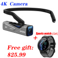 4K Video Camera Digital Camcorder EP7 UHD 60fps Outdoor Sports Wearable Anti-shake IP65 Waterproof Camara Filmadora Vlog Camera