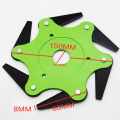 65Mn 6 Blades Cutter Head Grass Trimmer Brush Grass Brush Cutting Head Garden Power Tool Accessories for Lawn Mower