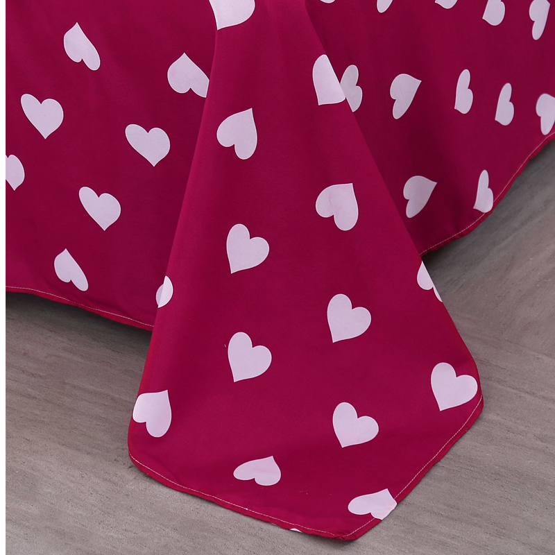 Hot Style Hearts Printing Bedding Set 2pcs/3pcs Duvet Cover Set 1 Quilt Cover+1/2 Pillowcases(no Blanket or Sheet)