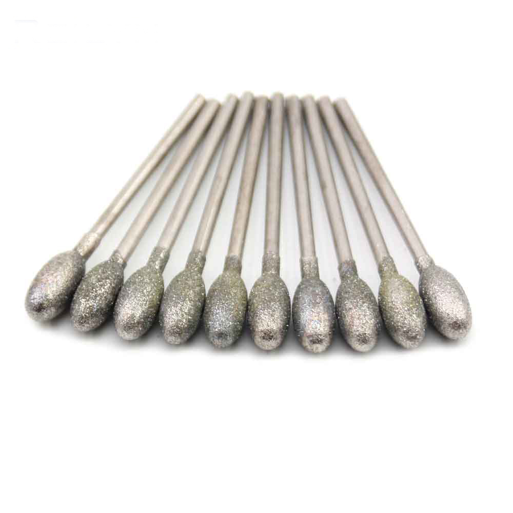 G-type Fine grain dremel tools polishing Emery diamond jade abrasive bits teeth grinding bits dental abrasive head for dremel