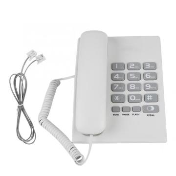 Multifunctional Landline Telephone Home Hotel Wired Corded Desktop Telephone Office Home Landline Telephone