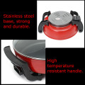 1300W Electric Hot Pot Soup Pots Stainless Steel Non Stick Smokeless Home Kitchen CookwareTwin Divided Shabu pot