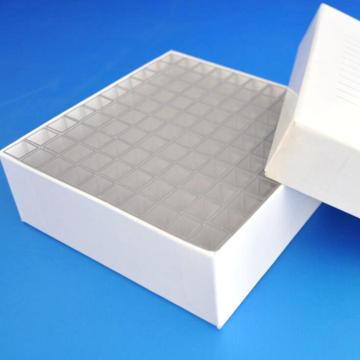 Box of 100pcs 1.5ml Semimicro Square Plastic Test Tubes vials container craft cuvette Lab Kit Tools