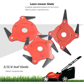 3T/4T/5T/6T Garden Lawn Mower Blade Manganese Steel Grass Trimmer Head Brush Cutter Blade For Lawn Mower 2019 New Dropshipping