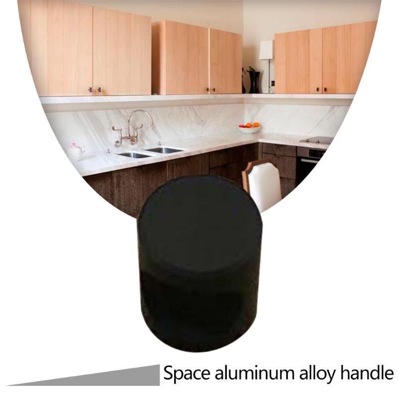 Aluminum Alloy Solid Cabinet Handle Furniture Knobs House Hardware Bathroom Kitchen Cupboard Door Pulls Drawer Small Handles