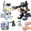 2.4G Body Sense Battle remote control robot RC intelligent robot Combat Toys For Kids Gift Toy With Box Light And Sound Boxer