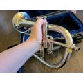 High Quality Bach Flugelhorn Bb Trumpet 183 Silver Popular Musical instrument With Case Free Shipping