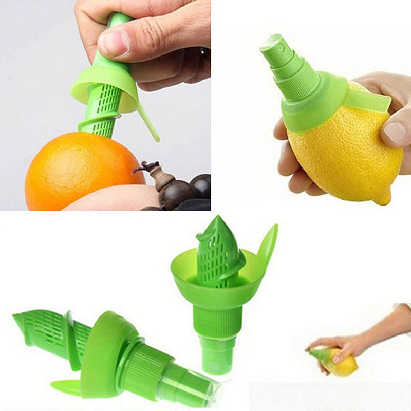 1PC Handleiding Fruit Juicer Orange Citroen Squeezer Lemon Orange fruit tool Sprayer Kitchen Creative Household Products Gadgets