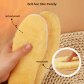 Sunvo Unisex Thermal Insoles for Shoes Winter Snow Boots Pad Imitation Wool Keep Warm Heated Insoles Feet Care Insert Cushion