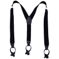 Leather Suspenders Buttons Braces Mans Suspenders New Y-Back Ligas Tirantes 3.5*120cm 6 Colors