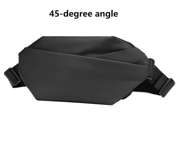 Men's waterproof crossbody single-shoulder strap