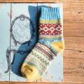 Wool Socks In Tube Sock Thick Section Warm Women Socks Cotton Knitting Winter Fall Crew Socks