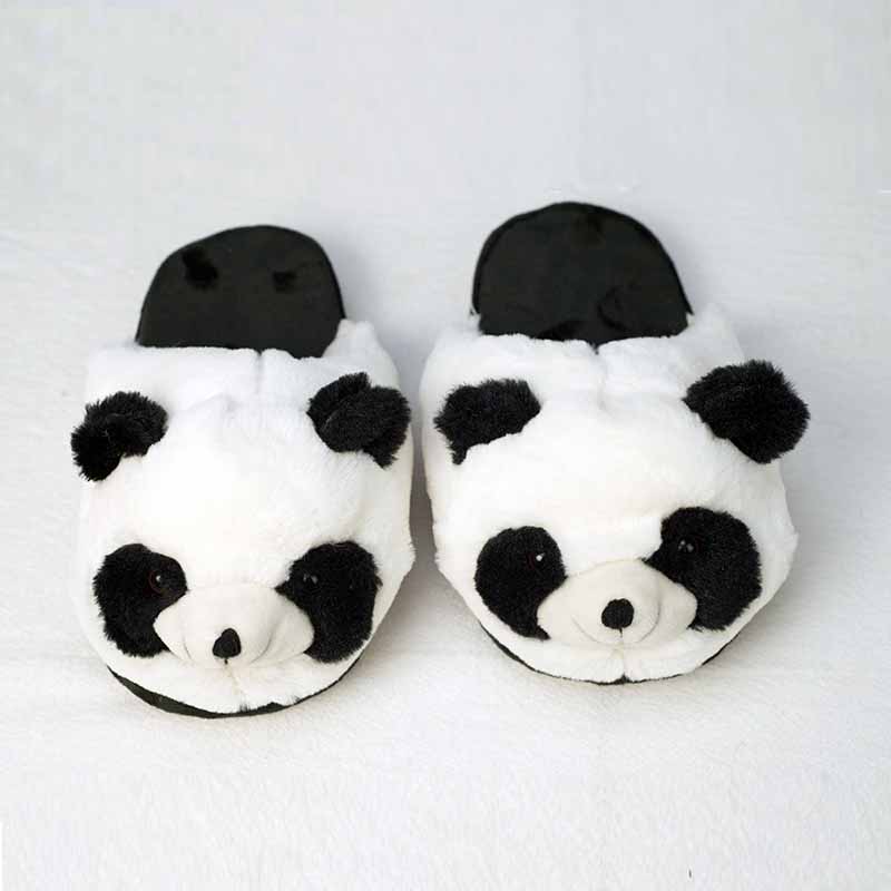 special panda fur slippers timber land shoes men women winter slippers Custom slippers Home House Slippers Children indoor