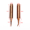 1/2pcs 900M T Series Pure Copper Soldering Iron Tip Lead-free Welding Sting For Hakko 936 FX-888D 852D Soldering Iron Station