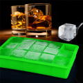 New DIY Ice Cube Mold Square Shape Silicone Ice Tray Fruit Ice Cube Ice Cream Maker Kitchen Bar Drinking Accessories 5 Colors