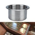 Stainless Steel Drop-in Cup Holder Table Drink Holder for RV Car Truck Camper Automobile Interior Accessories Cup Holders