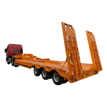 transport lowbed low bed semi truck trailer