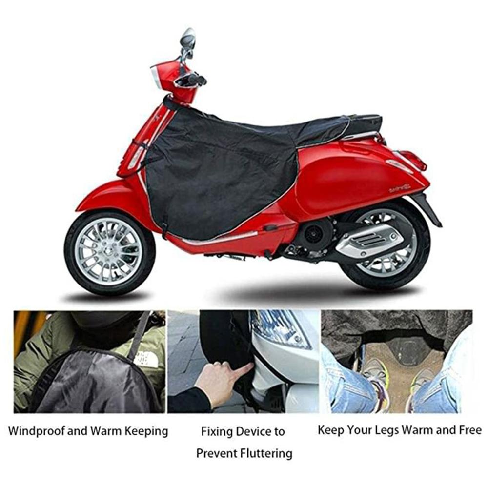 Universal Scooter Windshield Quilt Winter Riding Windproof Cotton Skirt Knee Waist Leg Cover Electric Motorcycle Windproof Cover