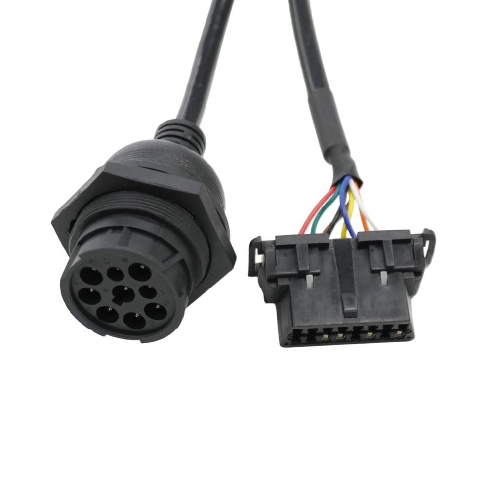 Cummins 9Pin to OBD16 Y Cable Harness