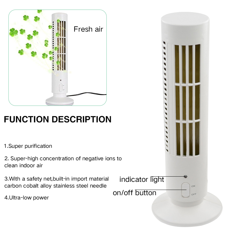 True HEPA Filters Air Purifier For Home Compact Desktop Purifiers Filtration with Night Light Air Cleaner Ozonizer Air Wholesale