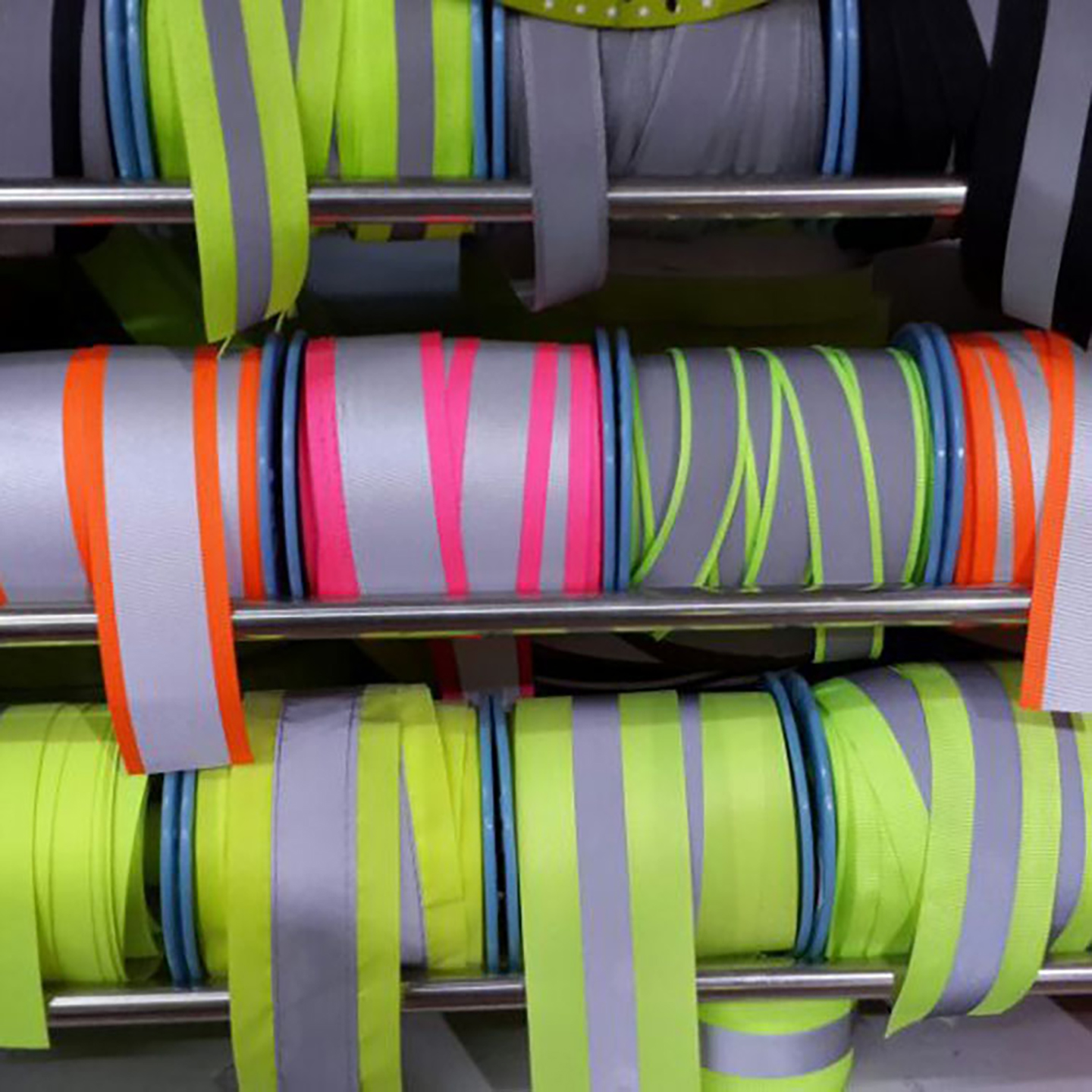 Flame Resistant Reflective Strips