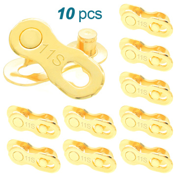 10pcs 6/7/8/9Bicycle Chain/10/11/12 Speed Bicycle Chain Connector Lock Bicycle Chain Connecting Quick Link