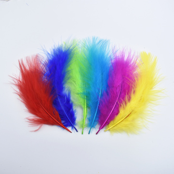 100Pcs/Lot Marabou Feathers Turkey Feather Pheasant Feathers for Crafts Feathers for Jewelry Making Wedding Feathers Decoration