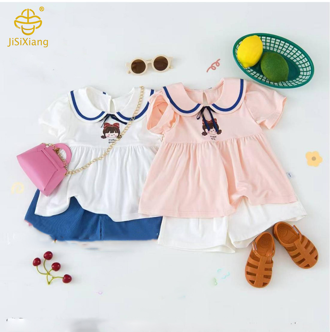 Cartoon Girl Sakura Printed  Set