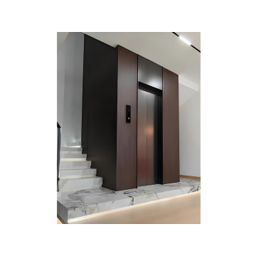 Brick concrete shaft home elevator