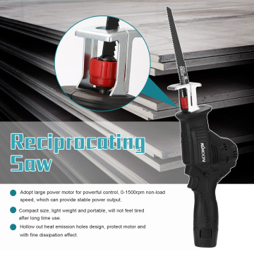 12V Reciprocating Saw Electric Saw Wood Cutter Machine With Blades Battery for Wood Sheet Cutting Portable Saber Saw Power Tools