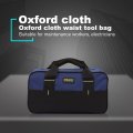 Tool Bag Portable Large Capacity Electrician Bag Waterproof Oxford Wear-Resistant Anti-Fall Strong Tool Storage Bag Toolkit