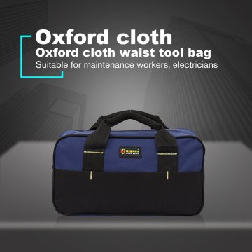 Tool Bag Portable Large Capacity Electrician Bag Waterproof Oxford Wear-Resistant Anti-Fall Strong Tool Storage Bag Toolkit